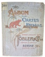 Sammelalbum Reklame Chocolat Tobler & Co