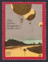 Flugspende Vignette 1913.1M Type III ungebraucht *