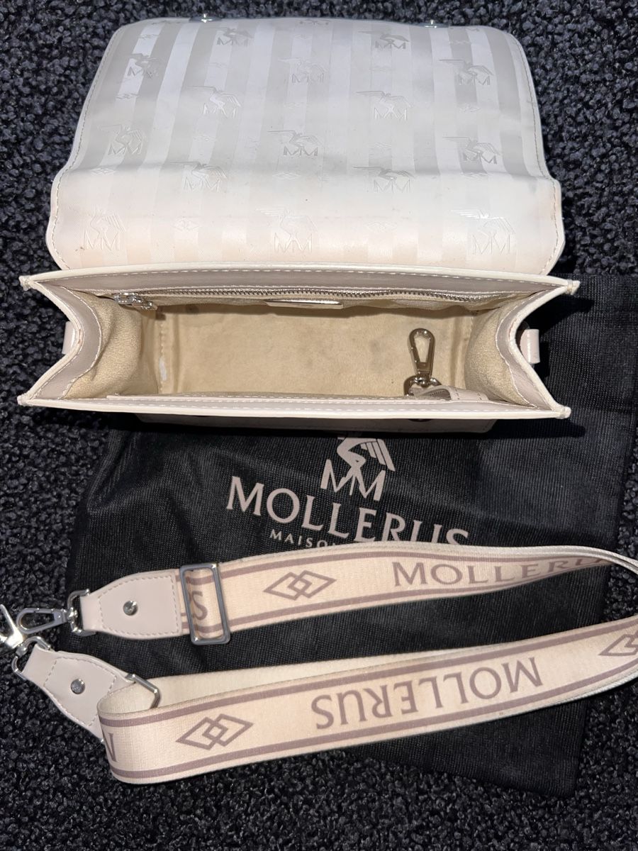 Maison Mollerus Borse da donna: MOLLERUS WIL | UMHÄNGETASCHE PEARL/SILBER – Usato da Horw venduto da ratta1996 3