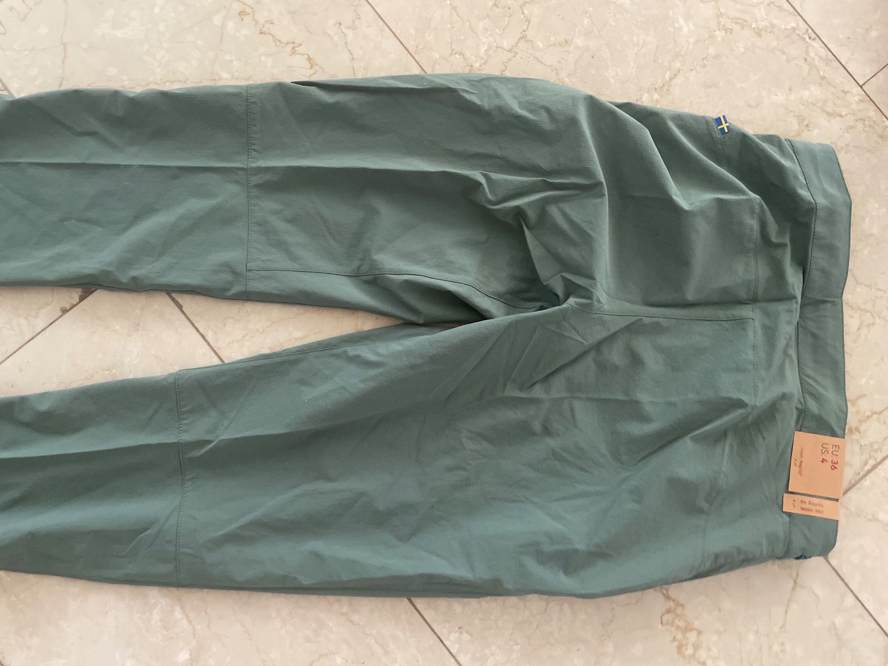 Fjällräven Pantaloni: Fjällräven Wanderhose Sporthose – Nuovo (secondo la descrizione) da Flüelen venduto da AU10 2