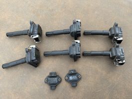 6x Zündspulen + 2x Zündendstufe für Audi S4 B5 