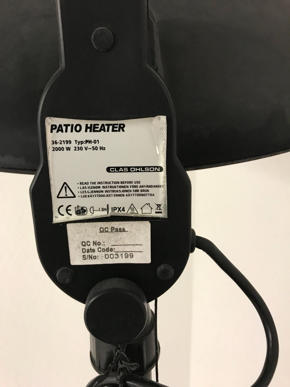 Radiatori: Patio Terassenheater – Usato da Uitikon Waldegg venduto da Gooddeal05 1