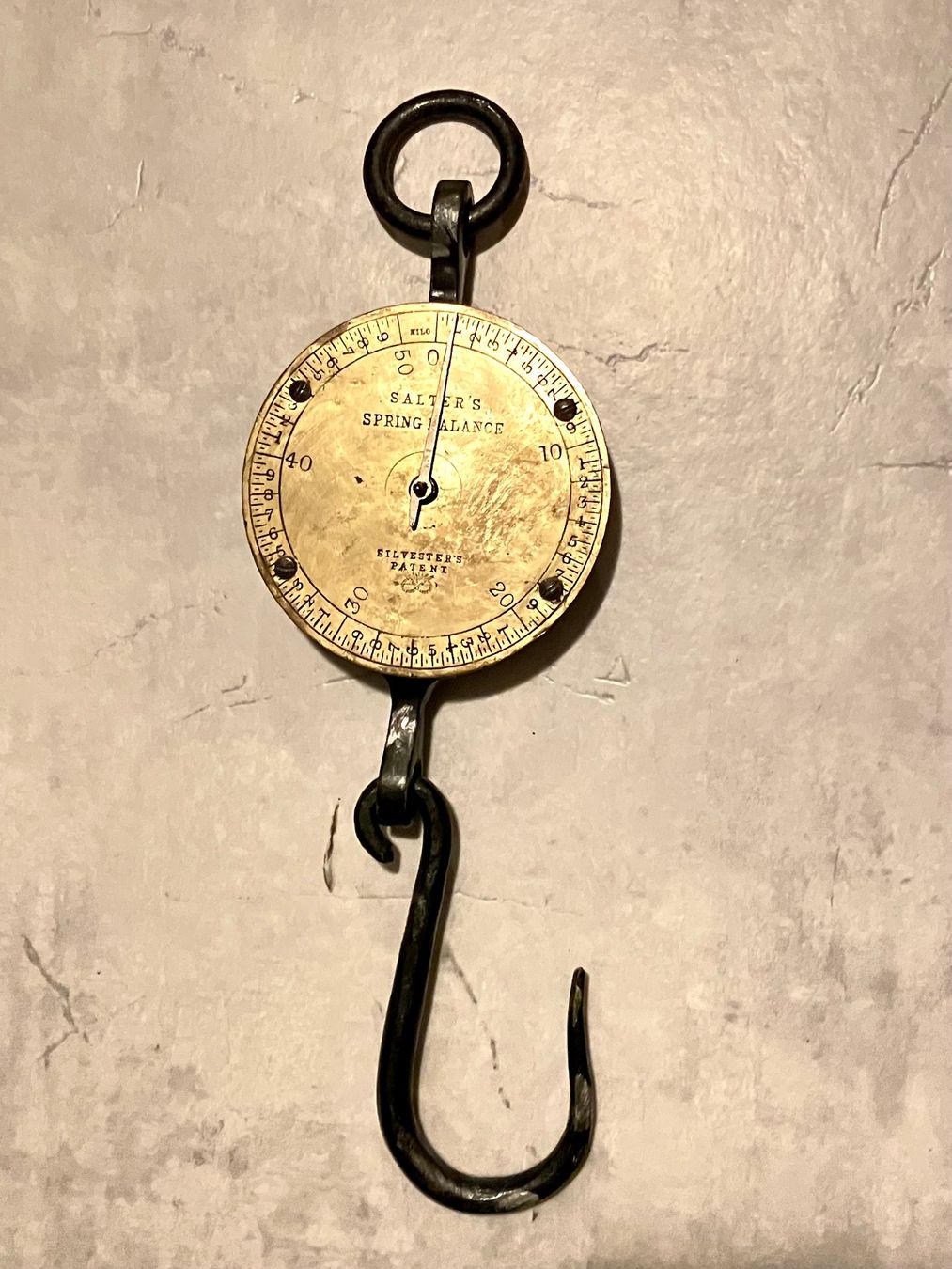 Bilance e pesi: Antike Waage Sslters Spring Balance – Usato da Horw venduto da luzernicus