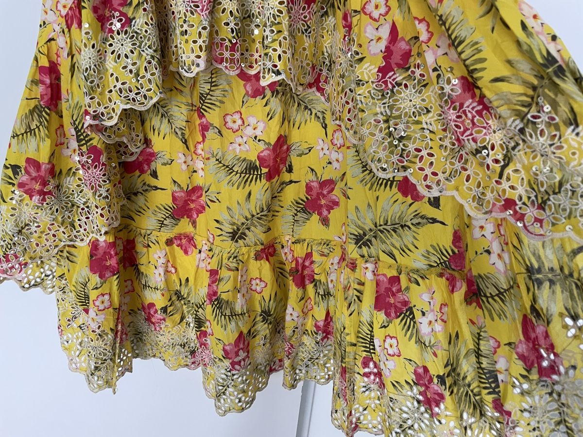 Röcke: Mini / maxi flower print and sequin summer skirt 36 – Neu (gemäss Beschreibung) aus Embrach von lau_2gtp 3