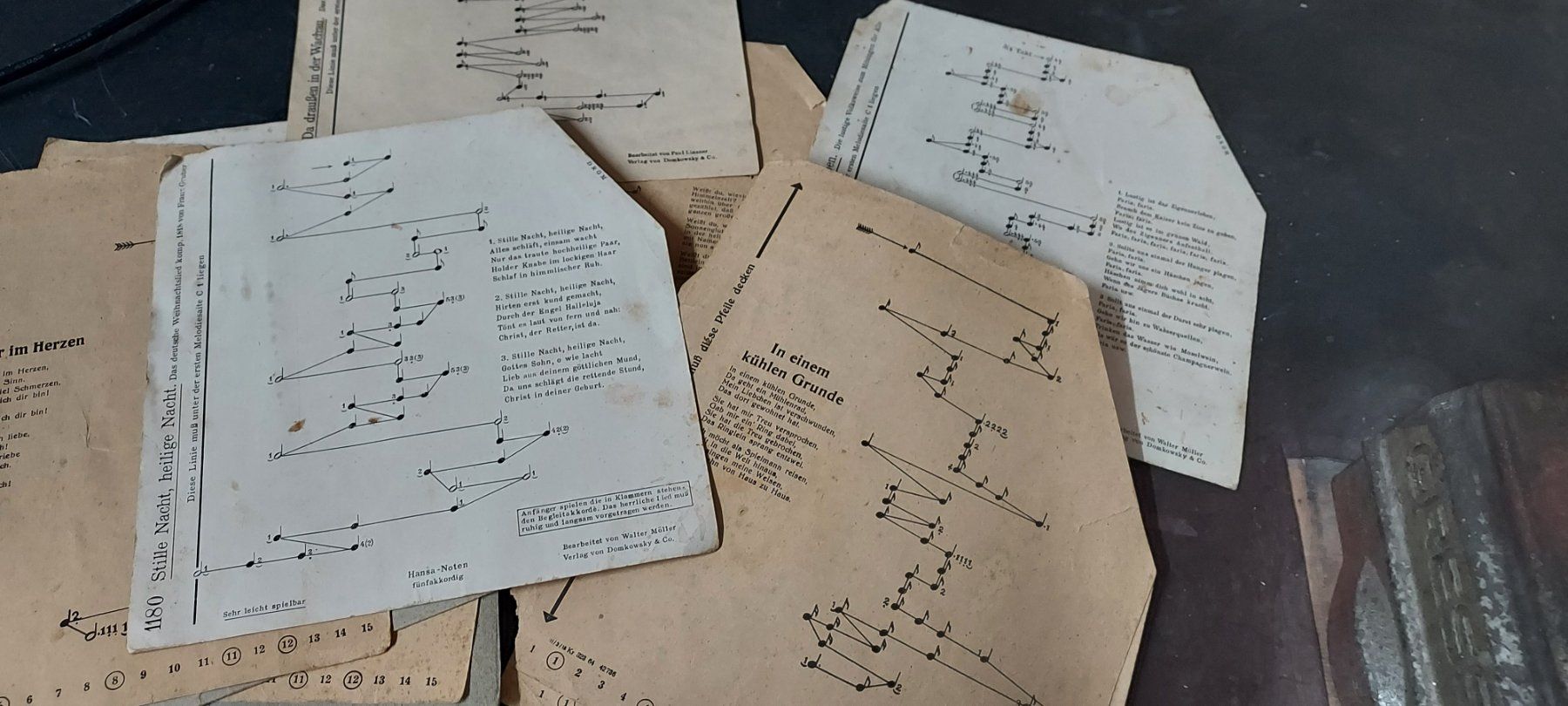 Strumenti musicali: Antike Zither mit Notenblätter, Deko oder Musik machen! – Usato da Ostermundigen venduto da Chrigu1957 1