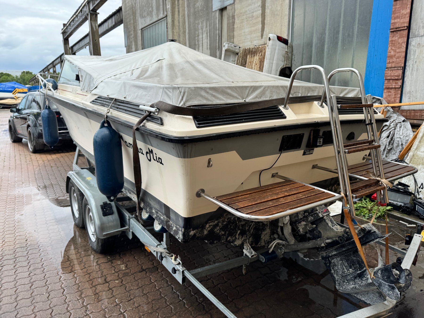 Windy Barche: WINDY 22 SPORT -  EINTAUSCH PW BOOTE - HAFENPLATZ – Usato da Avenches venduto da BOOTTRANSPORTE 2