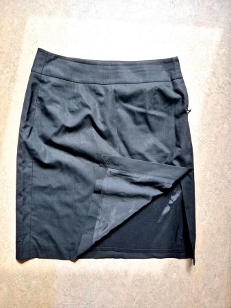 ROCK JUPE FELDPAUSCH 38 M ANTHRAZIT,  TOP ZU OTTO KERN BLUSE