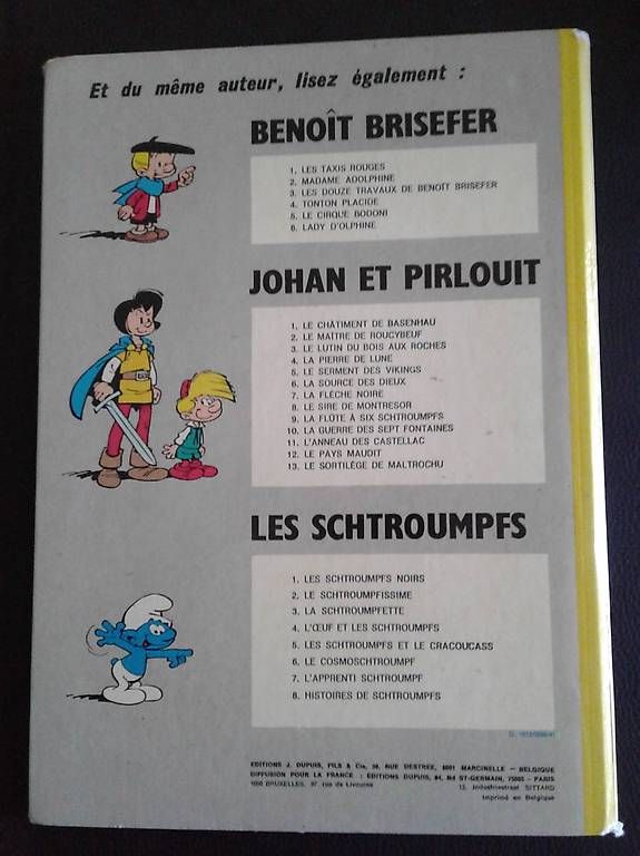 BD: BD EO Benoît Brisefer – D'occasion à Froideville par super_tramp 1
