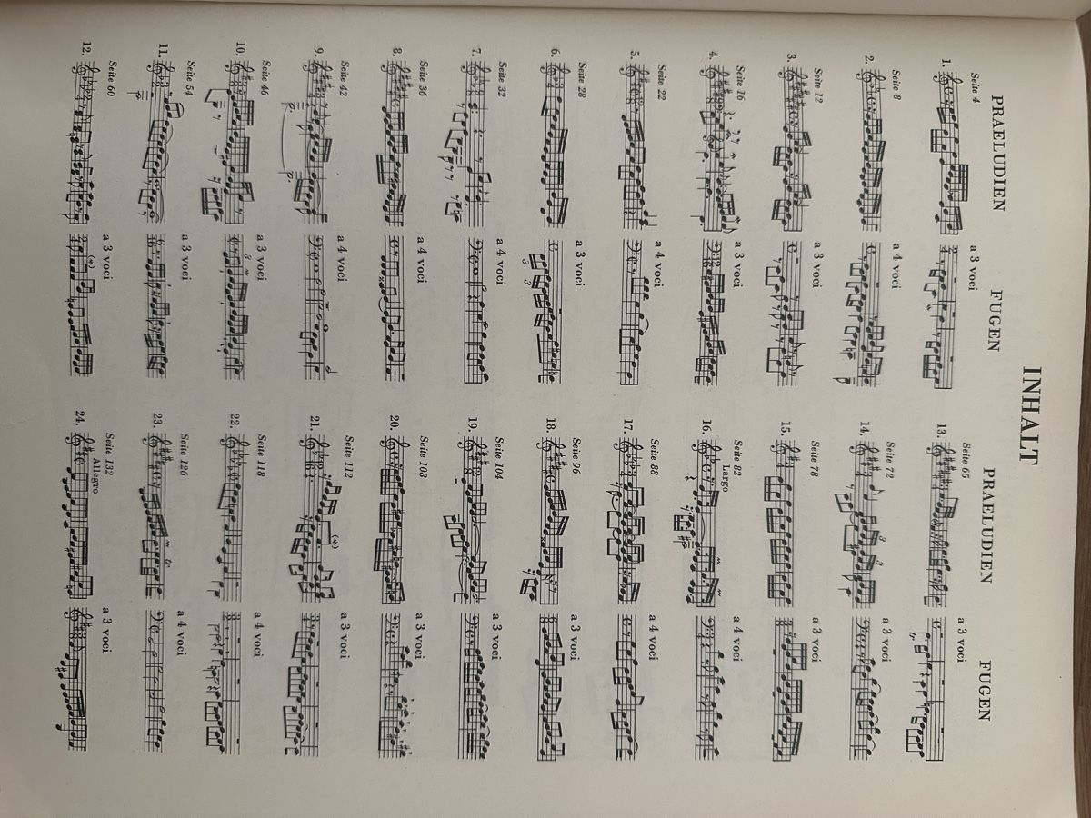 Libri: J.S. Bach Das Wohltemperierte Klavier Teil II Noten – Usato da Aarwangen venduto da Wikipr 1