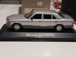 Minichamps 1:43 Mercedes 560 SEL 1988 Art.N° B6 604 0244