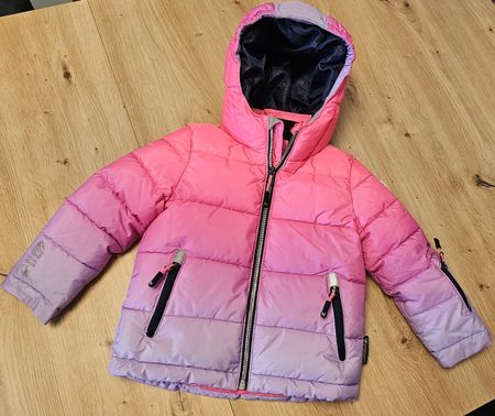 Skijacke C&A pink lila Grösse 98