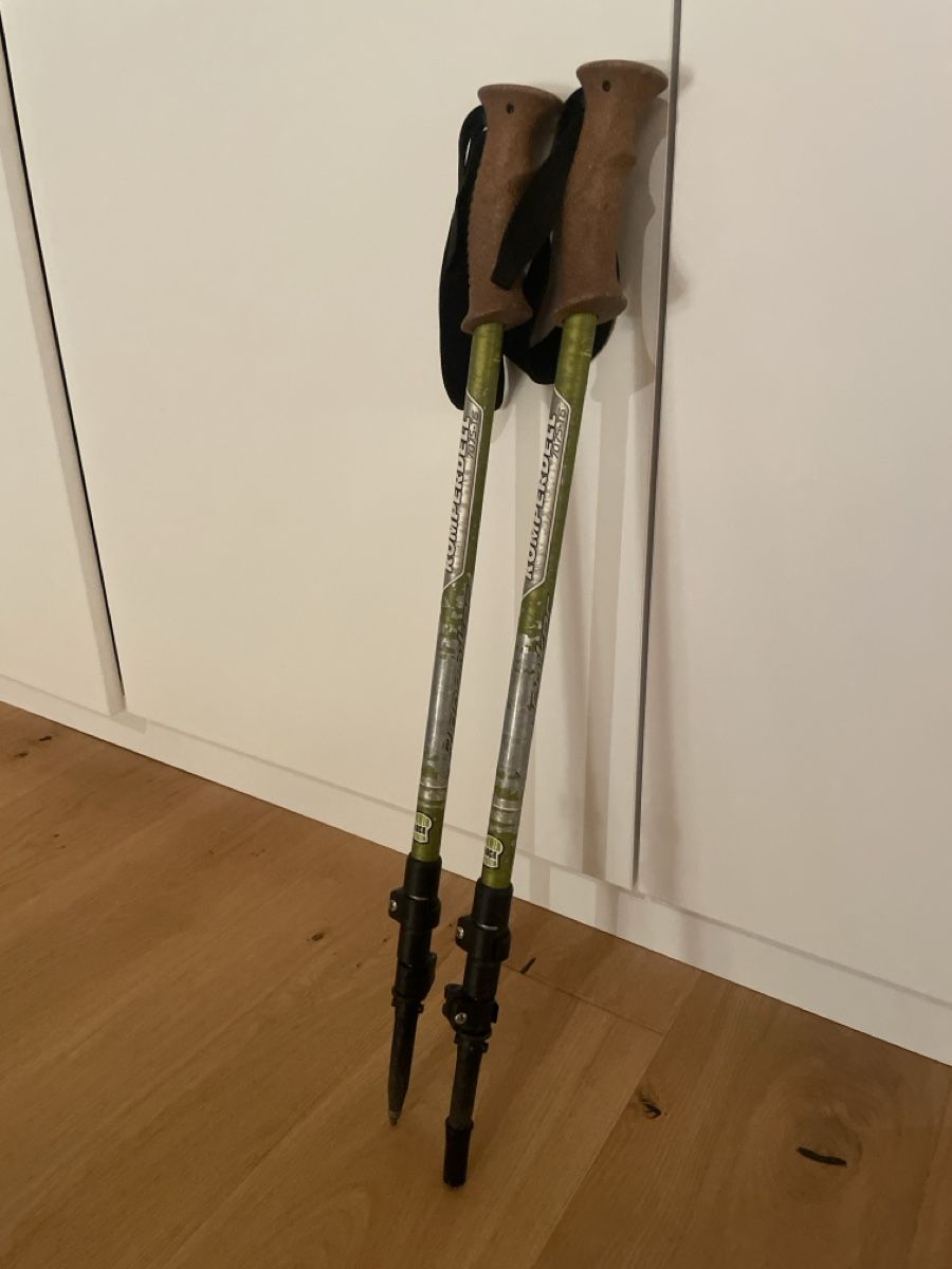Komperdell Bastoncini da trekking: Komperdell Wanderstöcke – Usato da Wilderswil venduto da bwe_69gc 1