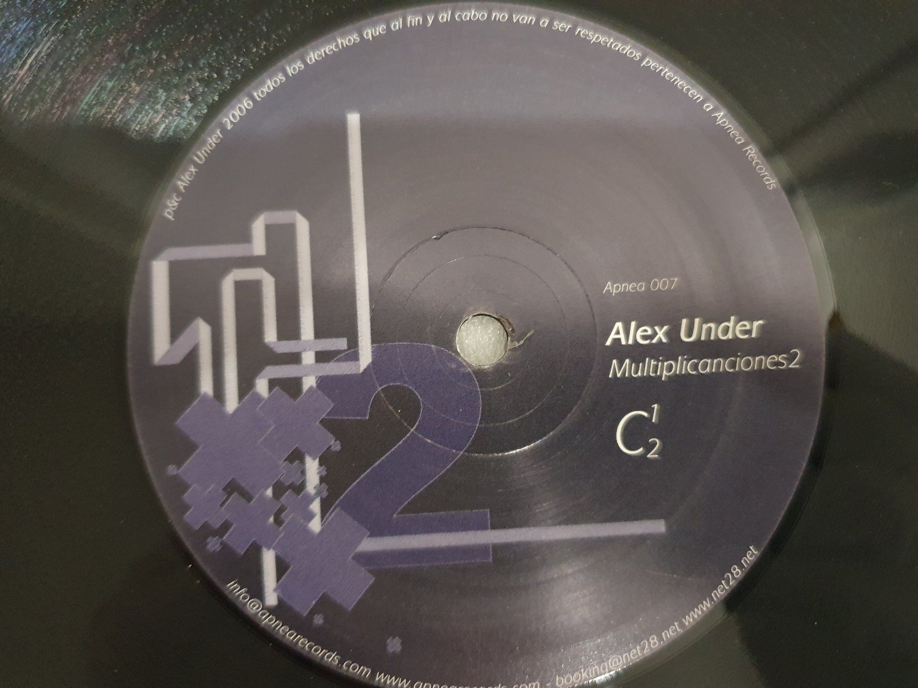 Schallplatten: Alex Under ‎– Multiplicanciones2 (Techno) – Gebraucht aus Uster von Vinyl-Leidenschaft 3
