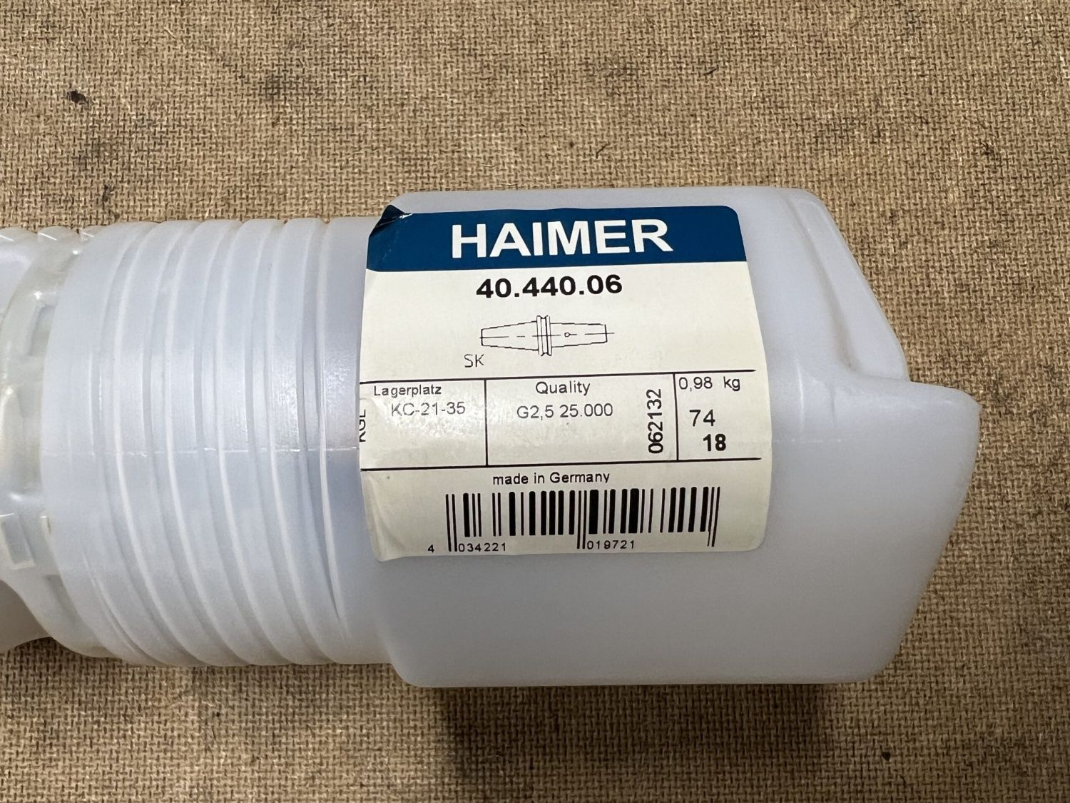 Attrezzi per industria metallurgica: Haimer SK40 6 x 80 Schrumpffutter – Usato da Zuchwil venduto da dragosmd-maschinen 5