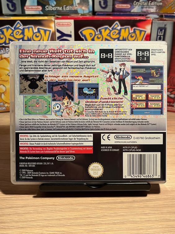Pokemon Platin Edition Nintendo DS Deutsch Kaufen auf Ricardo