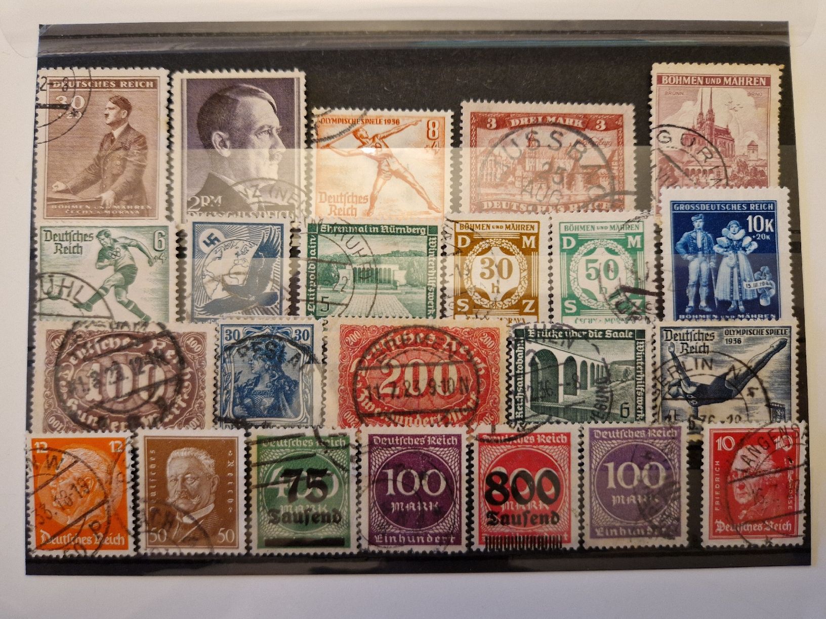 Alle Briefmarken: Deutsches Reich Briefmarken – Gebraucht aus St. Gallen von Enrico_SG