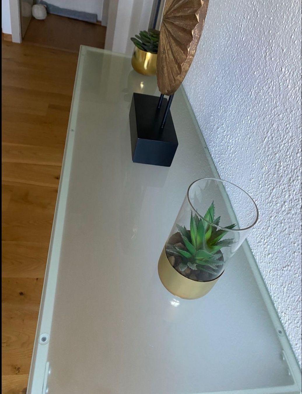 Console: Konsolentisch Mia/weiss mit Glas – Nuovo (secondo la descrizione) da Oberengstringen venduto da fab_hw82 1
