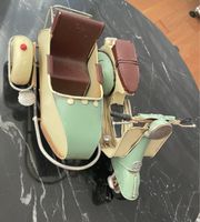 Motorrad Model mit Seitenwagen als Deko