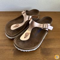 Birkenstock Gizeh Rosegold Sandalen Gr. 38