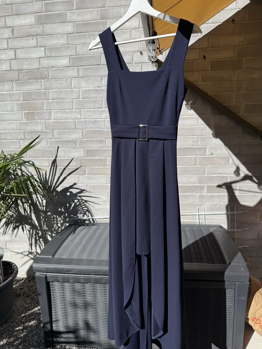 Wal G. Kleider: Maxikleid WAL G navyblue – Neu und originalverpackt aus Münchenbuchsee von na_sch3053
