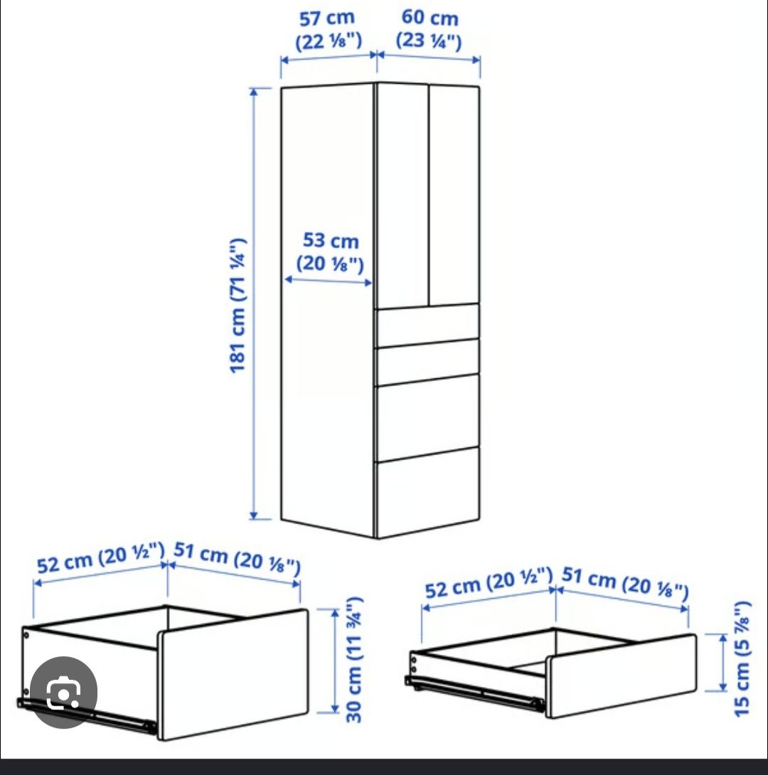 Ikea Armadi: Ikea Stuva Kleiderschrank – Usato da Sarmenstorf venduto da Vitruvian1516 1