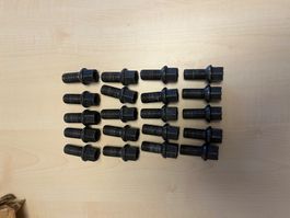 Audi  A6 Radschrauben Set, 20 Stück, Schwarz, Top Zustand!
