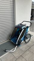 Thule Fahrradanhänger Chariot blau