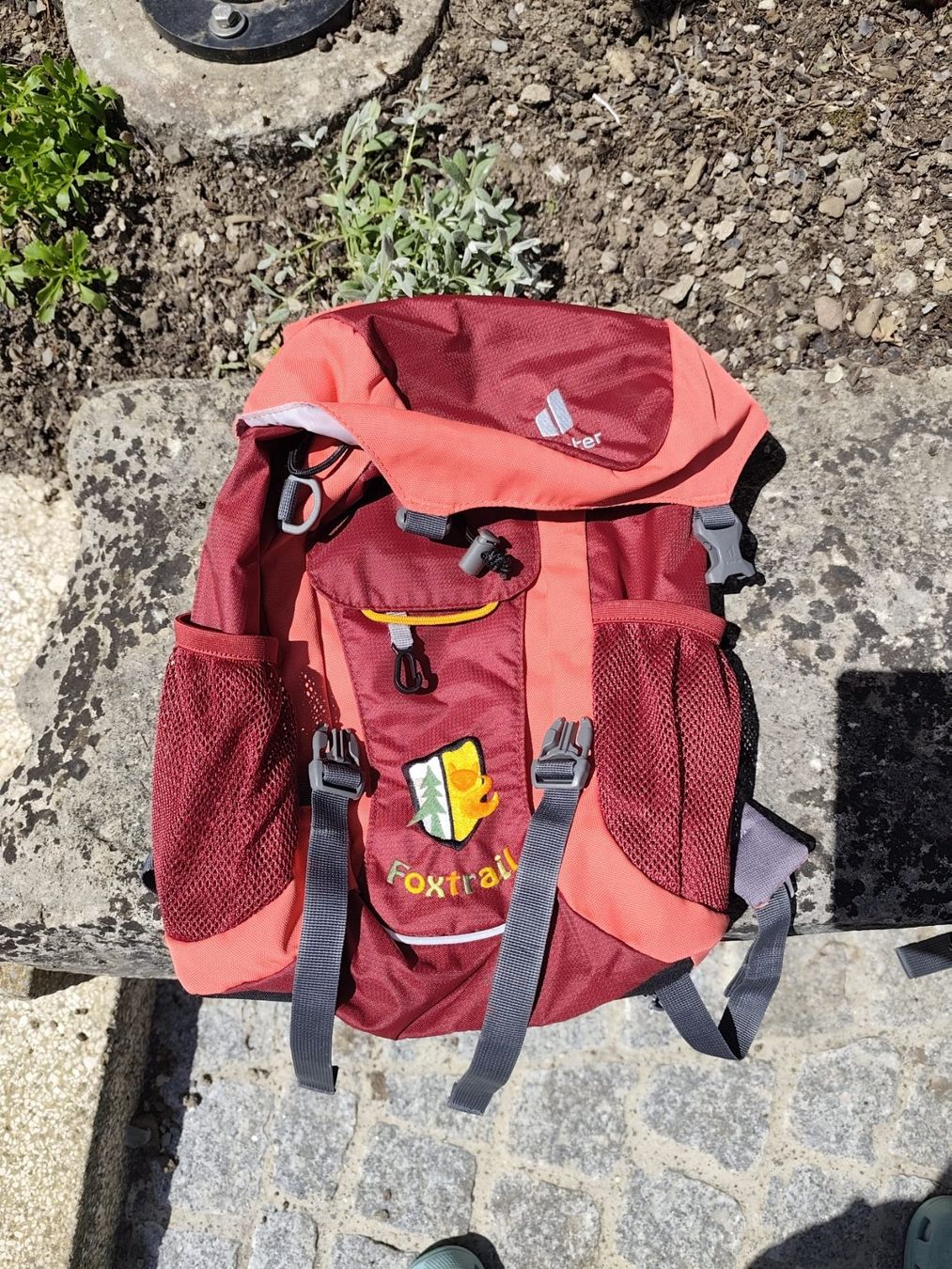 Deuter Borse & Zaini: Kinderrucksack deuter rot – Usato da Zürich venduto da Eszter4