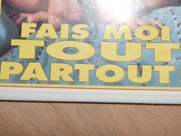 VHS FAIS MOI TOUT PARTOUT ! X