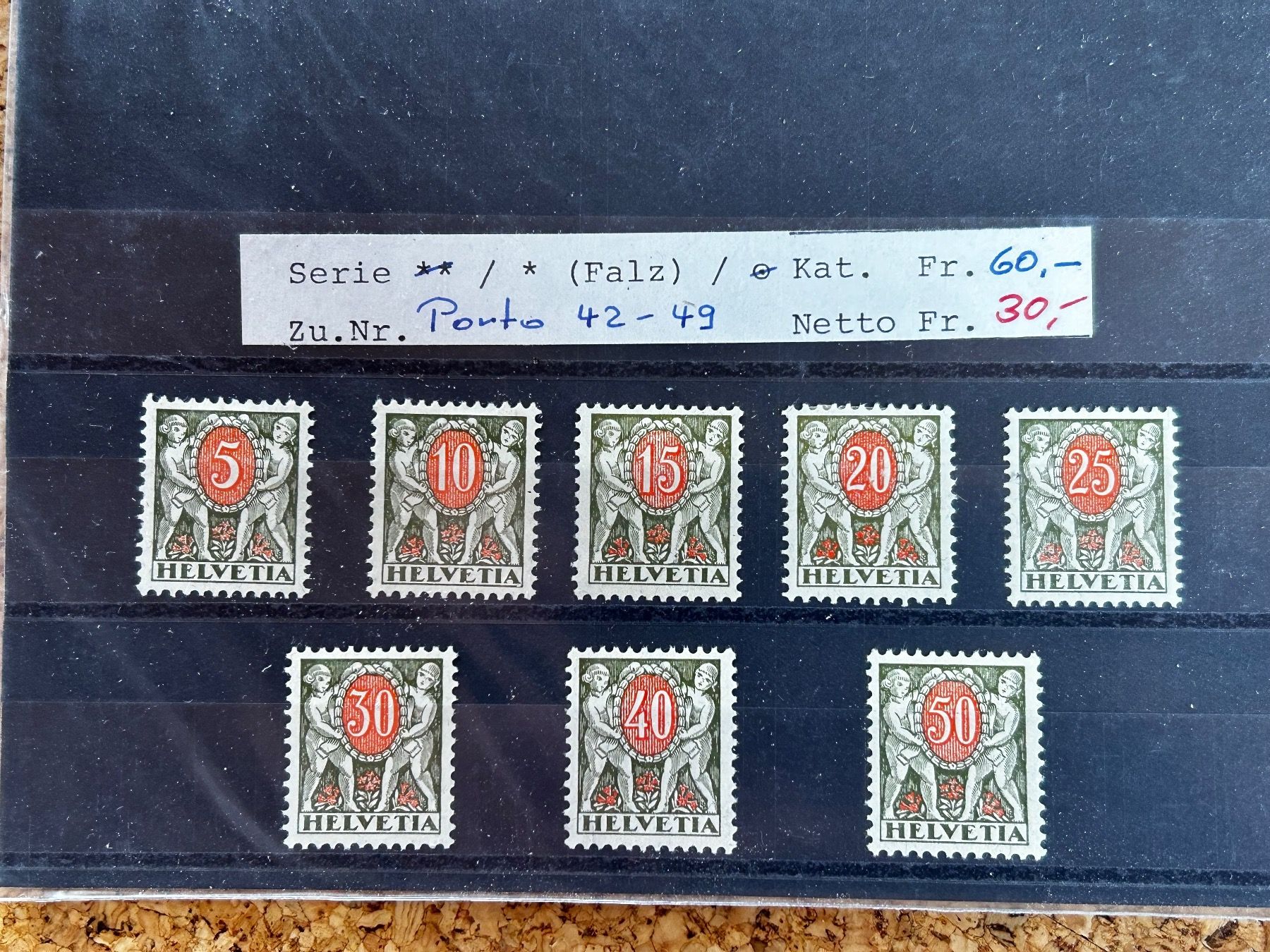 Tutti i francobolli: Briefmarken 1942-1949 – Usato da Dittingen venduto da Bellevista 4