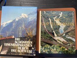 2 Eisenbahn - Kultbücher -Gotthard -  Die schönsten Eisenb..