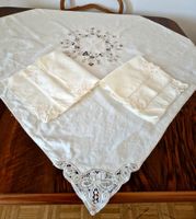 Leinen Tischdecke +6 Servietten