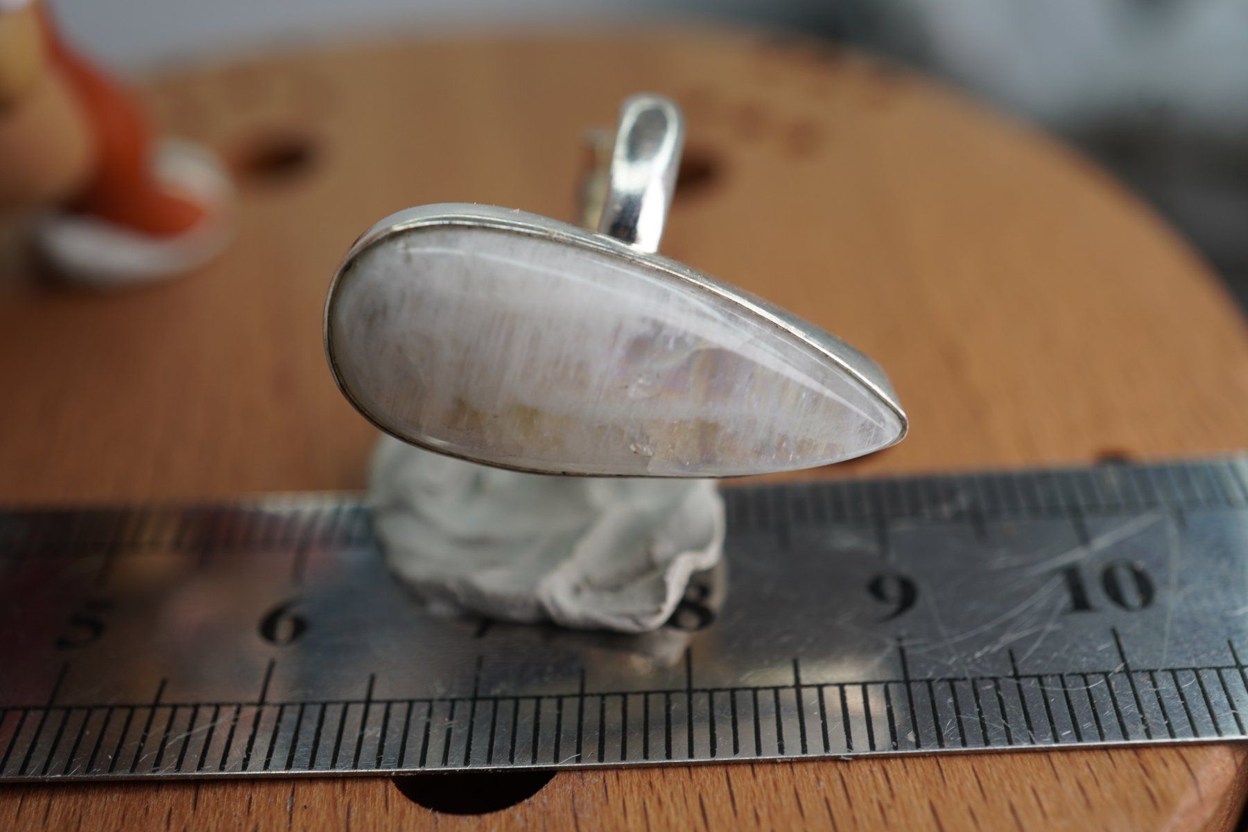 Mineralien & Heilsteine: Mondstein       ring Grösse  Variabel     (Räumung!) – Neu und originalverpackt aus Eschenbach SG von topstone 5
