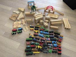 Holz Eisenbahn set 