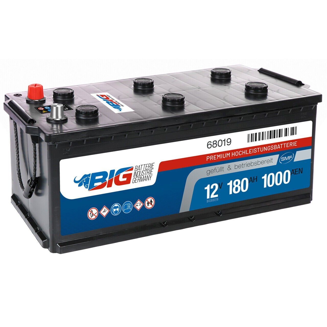 Batterie: BIG Premium 12V 180Ah Batterie – Nuovo e nell'imballaggio originale da Bottighofen venduto da zaap 2