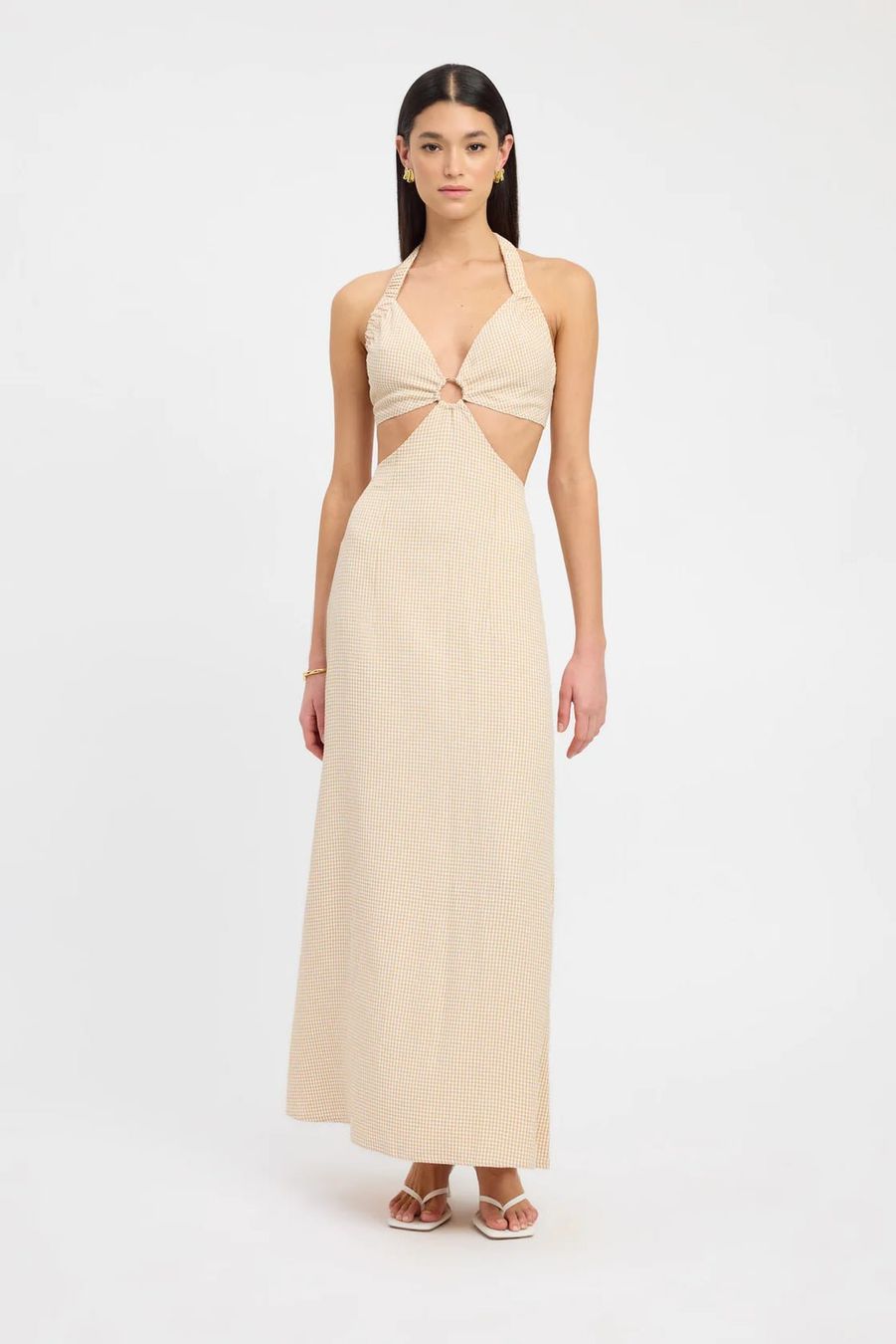 Kookai Vestiti: Kookai Brady Ring Maxi Dress – Nuovo (secondo la descrizione) da Genève venduto da kat_9lvd