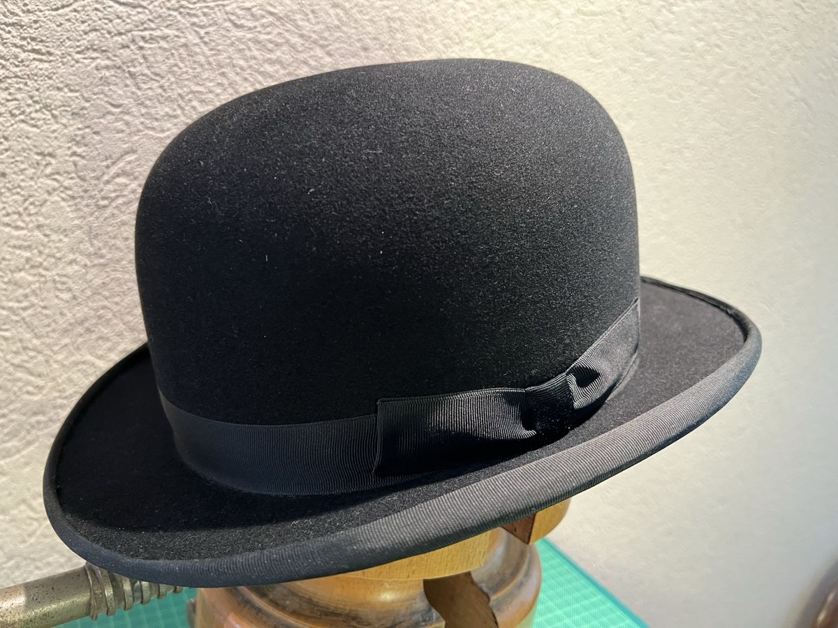 Hüte, Mützen & Caps: Melone Herren-Hut schwarz Grösse 59  – Gebraucht aus Reiden von HerrJacques 2
