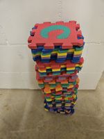 Puzzlematte Kinder Spielmatte Set mit Zahlen und Buchstaben