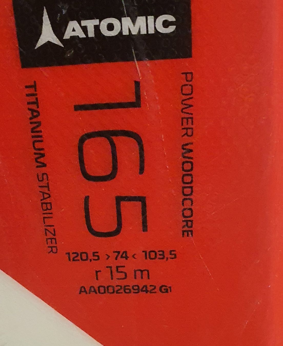 Atomic Sci: Ski Atomic Redster Gr.165cm – Usato da Bad Ragaz venduto da Skisportxl 2