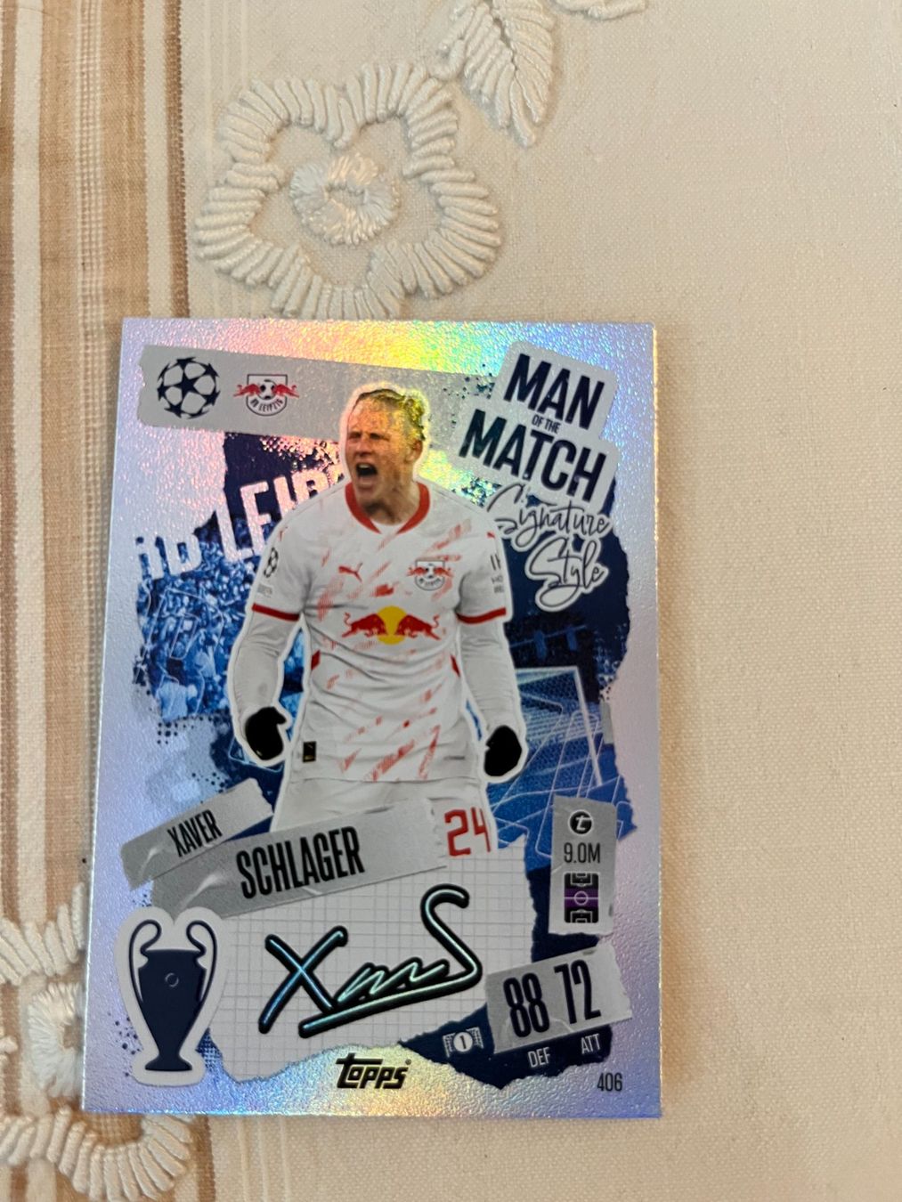 Carte collezionabili: Match Attak Schlager RB Leipzig – Usato da Winterthur venduto da fla_hwg8