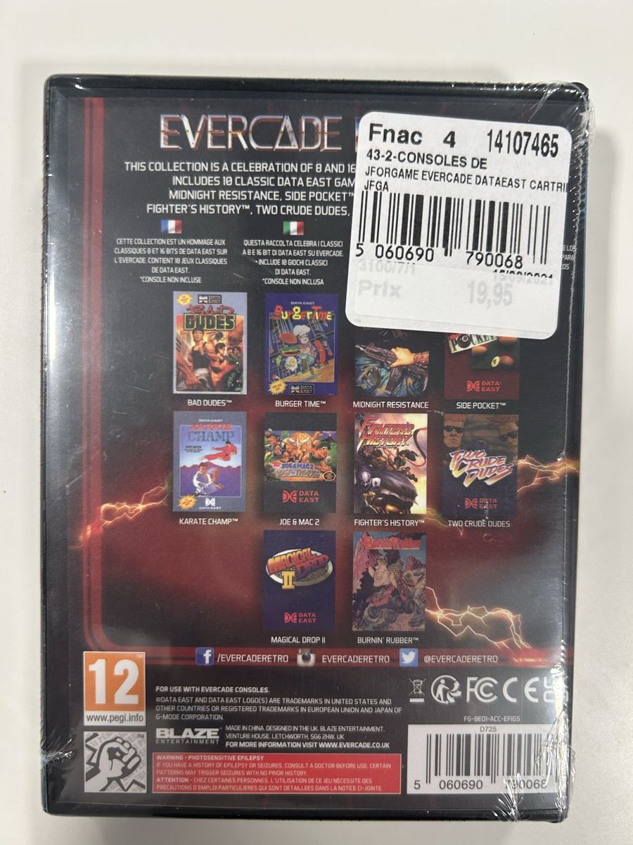 Spiele: Evercade Data East Collection 1 new – Neu (gemäss Beschreibung) aus Pully von PongDayOne 1