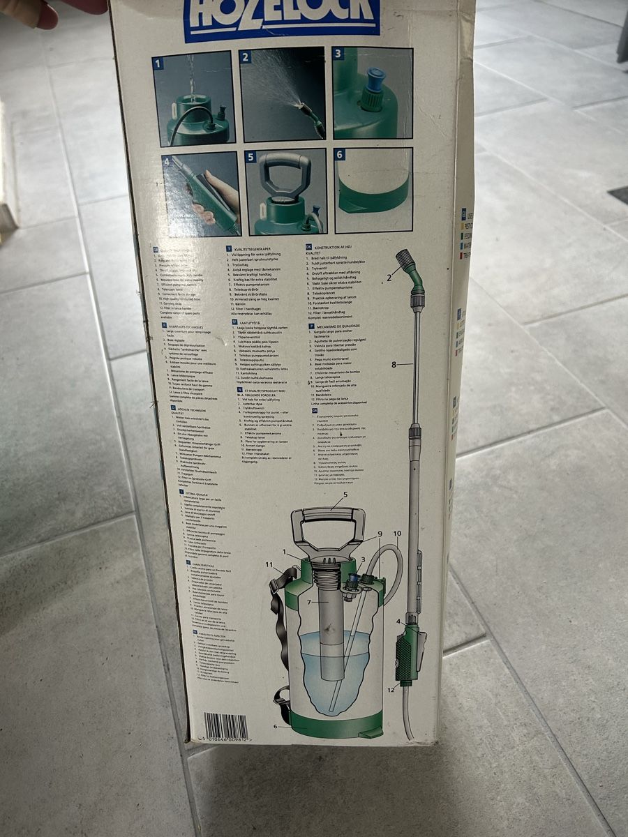 Tecnologia medica: Gartenspritze / Druckspritze Hozelock Premier 5L – Nuovo (secondo la descrizione) da Wittwil venduto da akl_8x79 3
