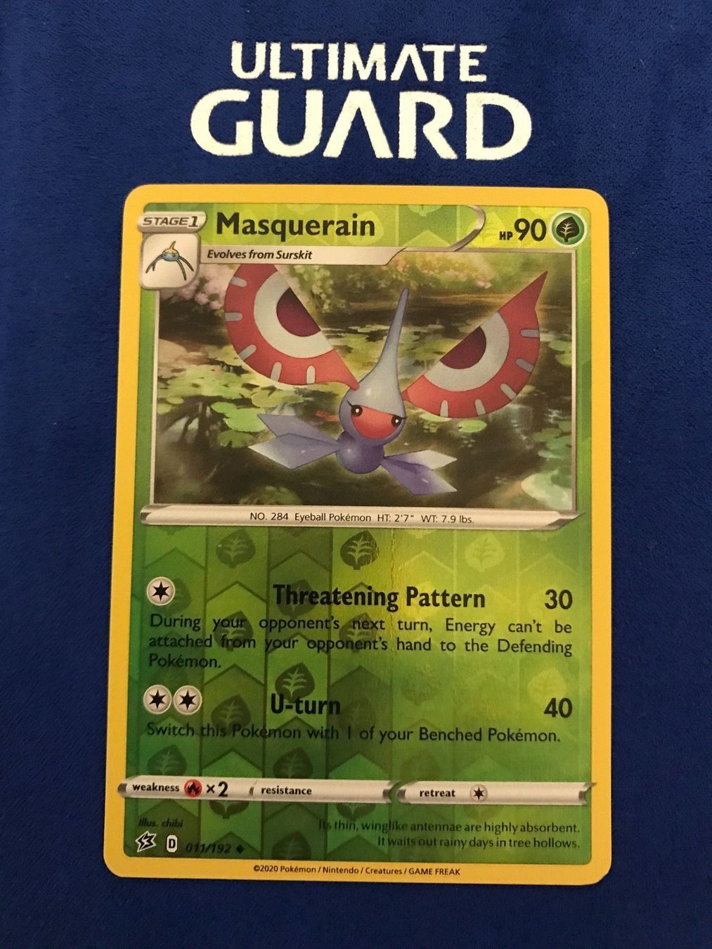 Pokémon Carte collezionabili: Pokemon TCG - Masquerain EN reverse Holo – Nuovo (secondo la descrizione) da Lyss venduto da DeaDiLuna