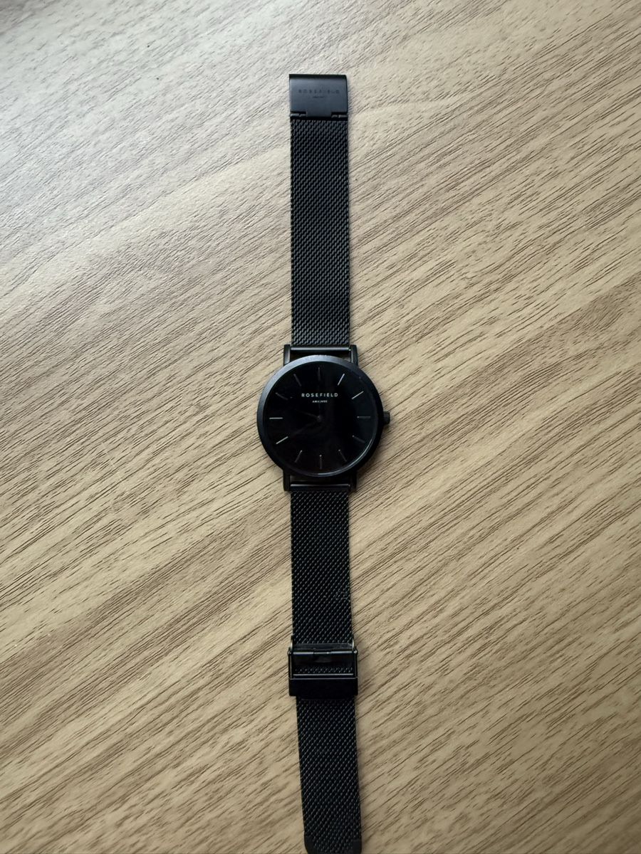 Orologi: Rosefield Uhr schwarz – Usato da Berikon venduto da chuchu 1