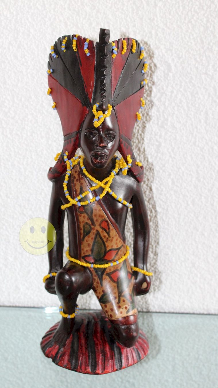 Sculture & Statue: Afrikanischer Krieger / Kämpfer – Usato da Mamishaus venduto da buyline 1