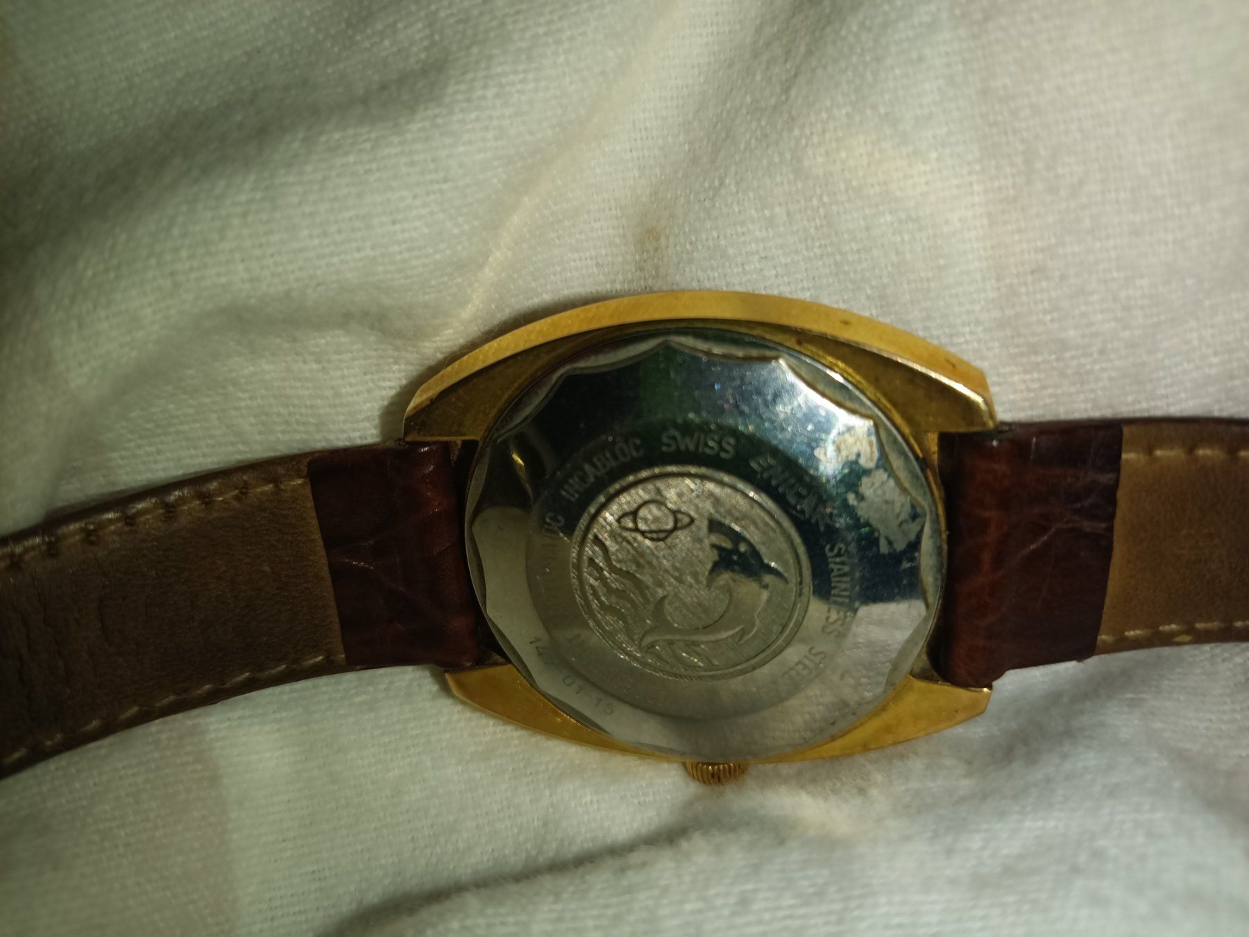 Enicar Orologi: Enicar Dolphin Automatik Automatic Uhr antik selten – Usato da Lachen SZ venduto da neu-und-antik 3