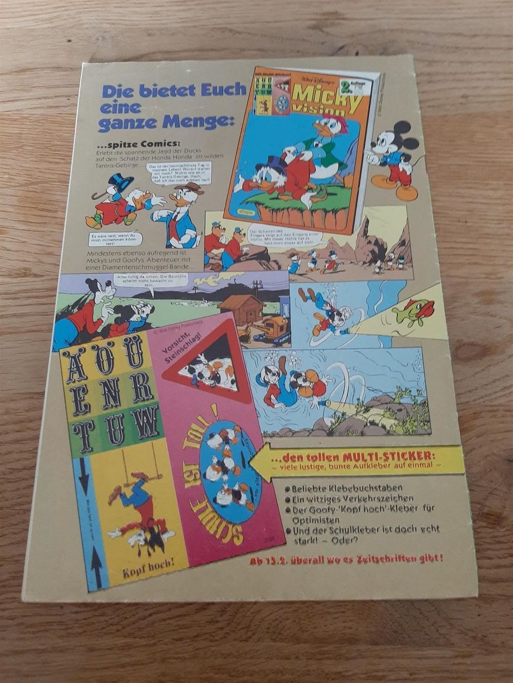 Fumetti: Micky Vision Heft 1, 1983 – Usato da Affoltern am Albis venduto da Sabinezc 1