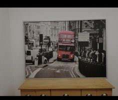IKEA Grosses London Bild Doppeldecker Bus 100×140cm