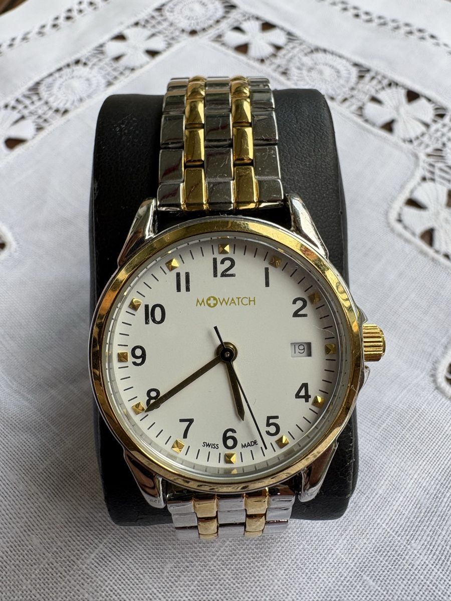 M-Watch Orologi: Montre M-WATCH acier doré occasion – Usato da Vevey venduto da carybde