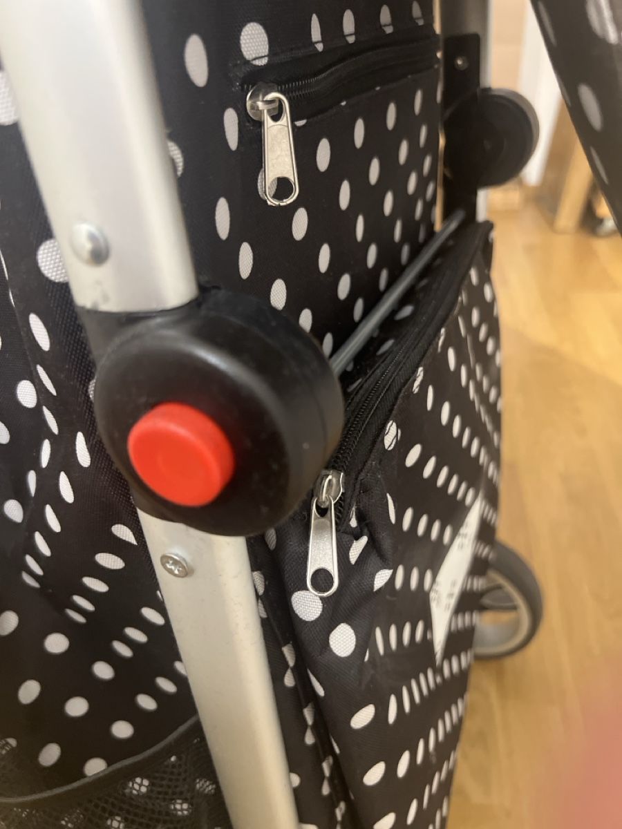 Altro per la casa: Einkaufstrolley Polka Dots schwarz, ungebraucht  – Nuovo (secondo la descrizione) da Uznach venduto da Apuutze 8